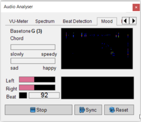 Picture 6: Audio Analyser - Mood