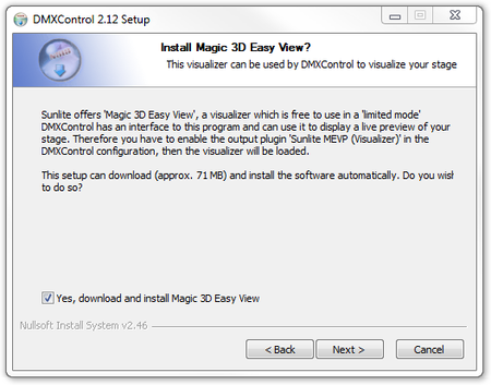 Picture 4: 3D-Easy View Installationsabfrage